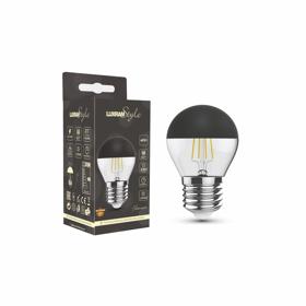 4600346  Classic Deco Black Top Ball G45 E27 4W 2700K 330lm